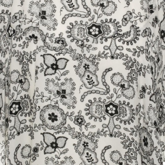 ALC Silk Printed Dress XS - Picture 4 of 4